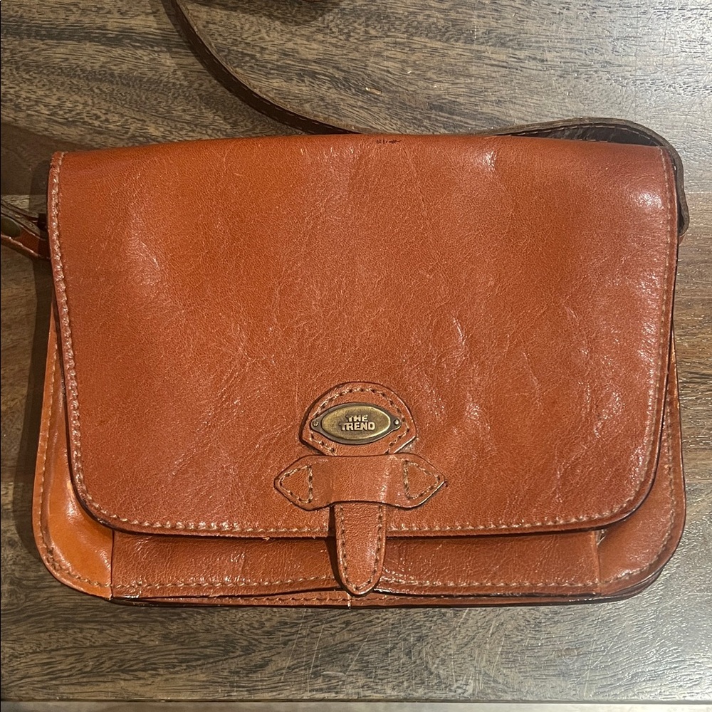 The Trend Camel Crossbody Bag Vintage